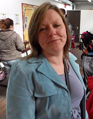 Paula before starting Shake That Weight