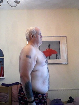 Mike after losing 3 stone with Shake That Weight