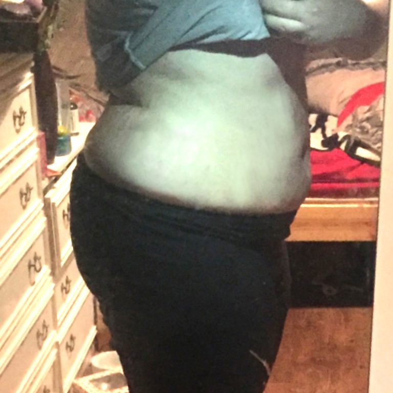 Skye after losing 1½ stone with Shake That Weight