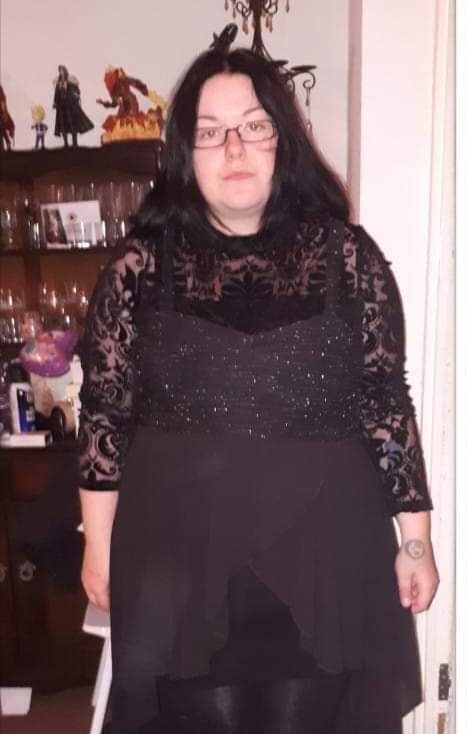 Natalia before starting Shake That Weight