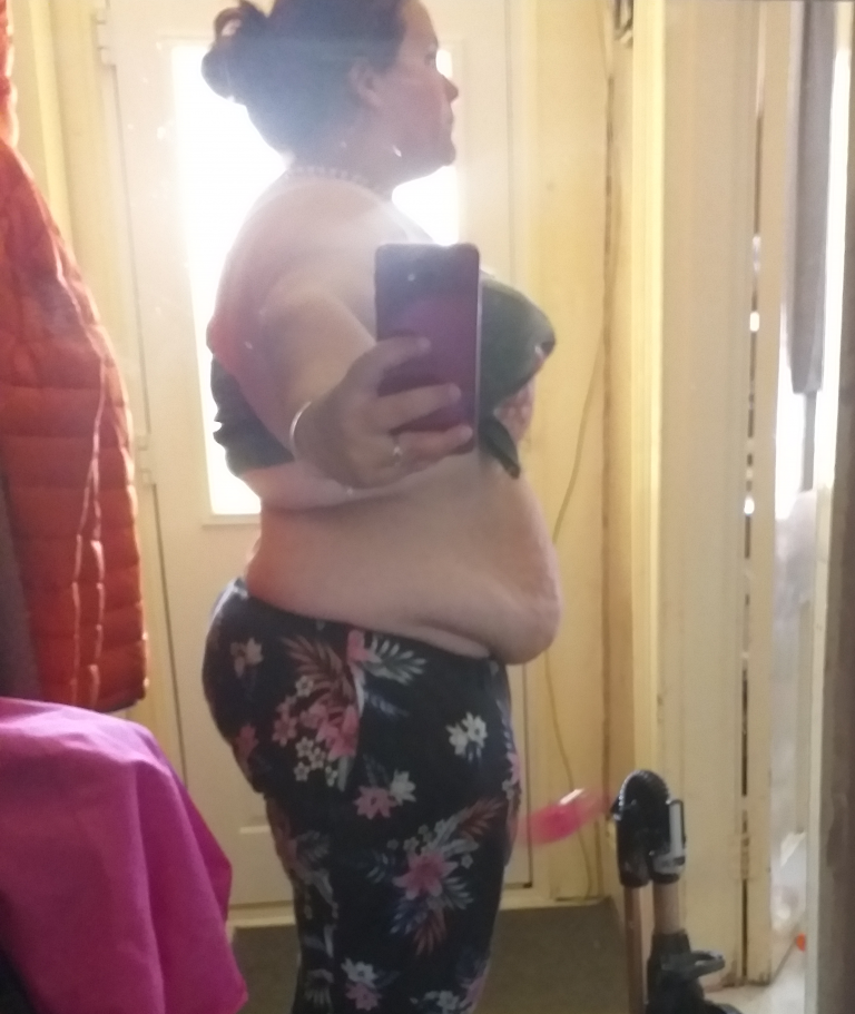 Zara after losing 7 stone with Shake That Weight