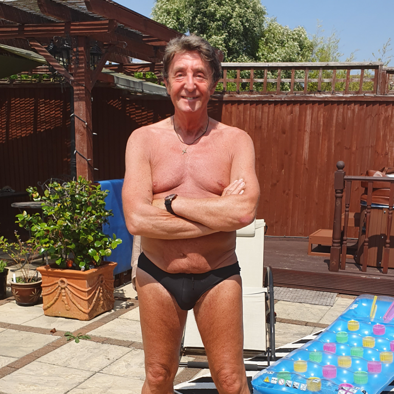 Michael after losing 4 stone with Shake That Weight