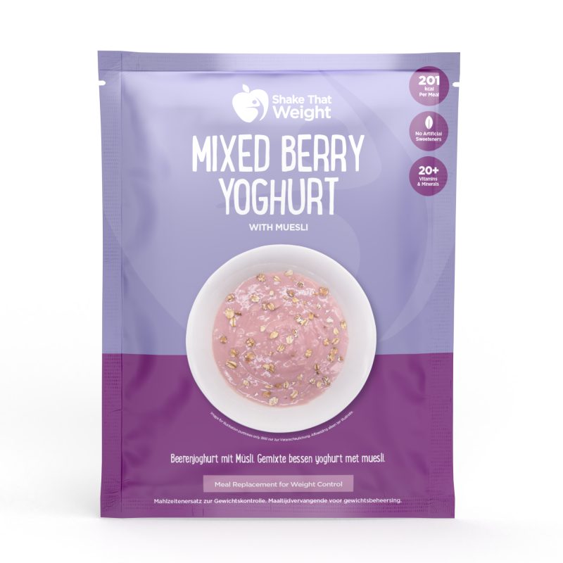 Mixed Berry Yoghurt with Muesli