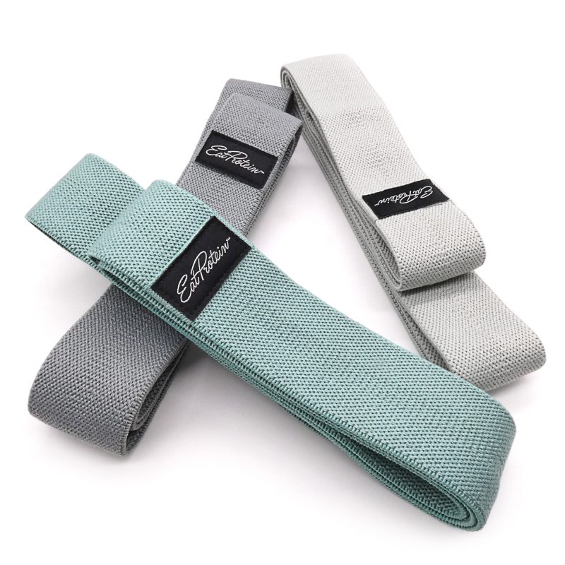 Long Fabric Resistance Bands - Set of 3