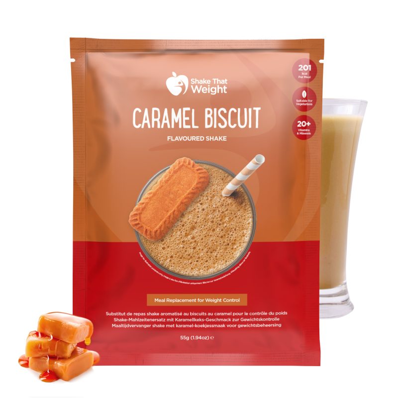 Caramel Biscuit Shake