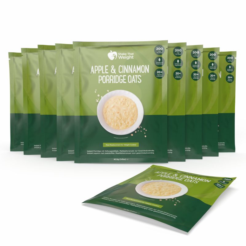 Apple Cinnamon Porridge Oats - 10 Meals