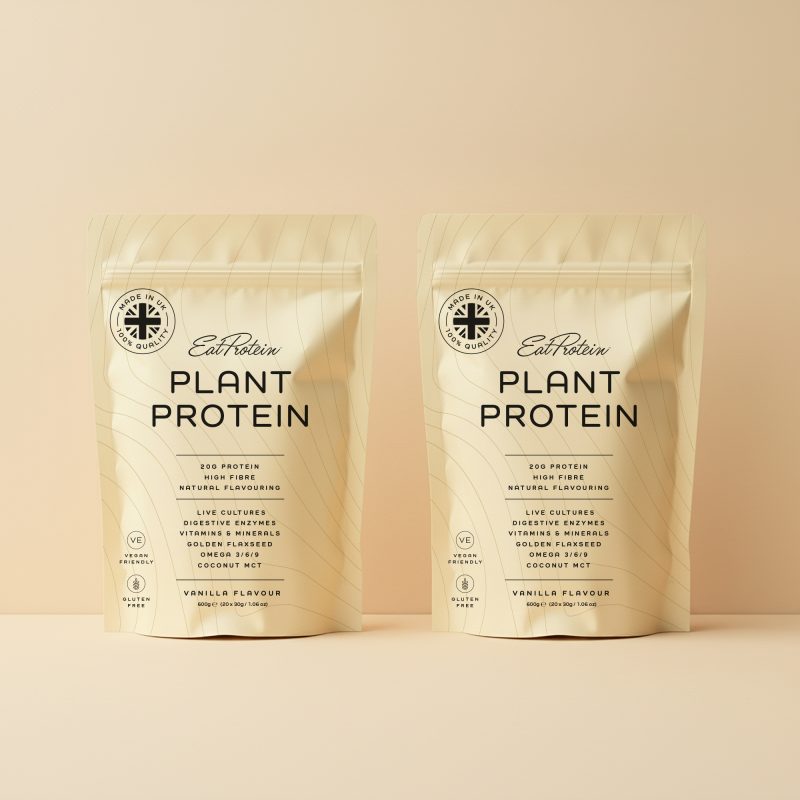 Plant Based Protein + Wellness Powder - 2 Pouches